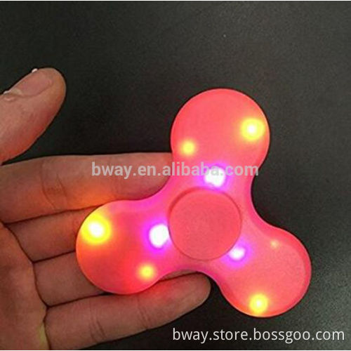 Shenzhen factory promotional gift items new 2017 fidget spinner in store with light and music fidget spinner batman led
